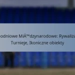 Jednodniowe Międzynarodowe: Rywalizacje, Turnieje, Ikoniczne obiekty