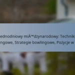 Jednodniowy międzynarodowy: Techniki battingowe, Strategie bowlingowe, Pozycje w polu