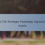 Mecz T20: Strategie, Powerplay, Ograniczenia w polu