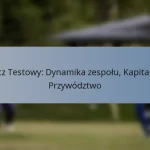 Mecz Testowy: Dynamika zespołu, Kapitanat, Przywództwo