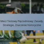 Mecz Testowy Pięciodniowy: Zasady, Strategie, Znaczenie historyczne