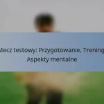 Mecz testowy: Przygotowanie, Trening, Aspekty mentalne