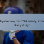 Międzynarodowy mecz T20: zasady, strategie, składy drużyn